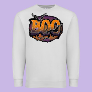 Boo Premium Sweatshirt Designed By Jahusdesignshop