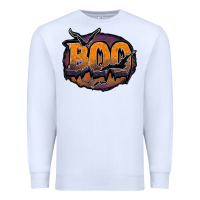 White boo Premium Sweatshirt - JahusDesignShop