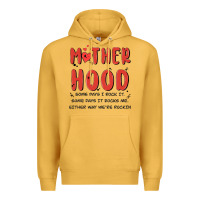 Mustard motherhood some day i rock it Premium Hoodie - MaliasSmallBusiness