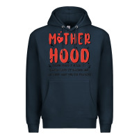 Navy motherhood some day i rock it Premium Hoodie - MaliasSmallBusiness