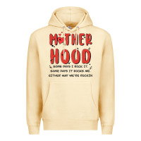 Pina Colada motherhood some day i rock it Premium Hoodie - MaliasSmallBusiness
