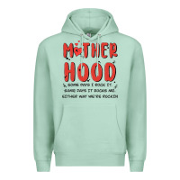 Seafoam motherhood some day i rock it Premium Hoodie - MaliasSmallBusiness