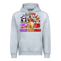 Heather Grey happy hallothanksmas Urban Hoodie - MaliasSmallBusiness