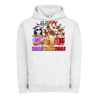 Pigment Lunar Rock happy hallothanksmas Urban Hoodie - MaliasSmallBusiness