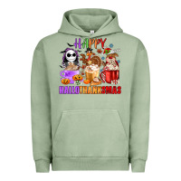 Pigment Oil Green happy hallothanksmas Urban Hoodie - MaliasSmallBusiness