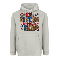 Moon Dust little sister biggest fan american football Heavyweight Hoodie - Jasminsmagicworld