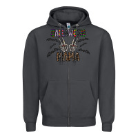 Smoke halloween mama Zipper Hoodie - CowhideDigitalArt