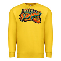 Lemon hello pumpkin black Premium Sweatshirt - JahusDesignShop