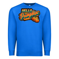 True Royal hello pumpkin black Premium Sweatshirt - JahusDesignShop