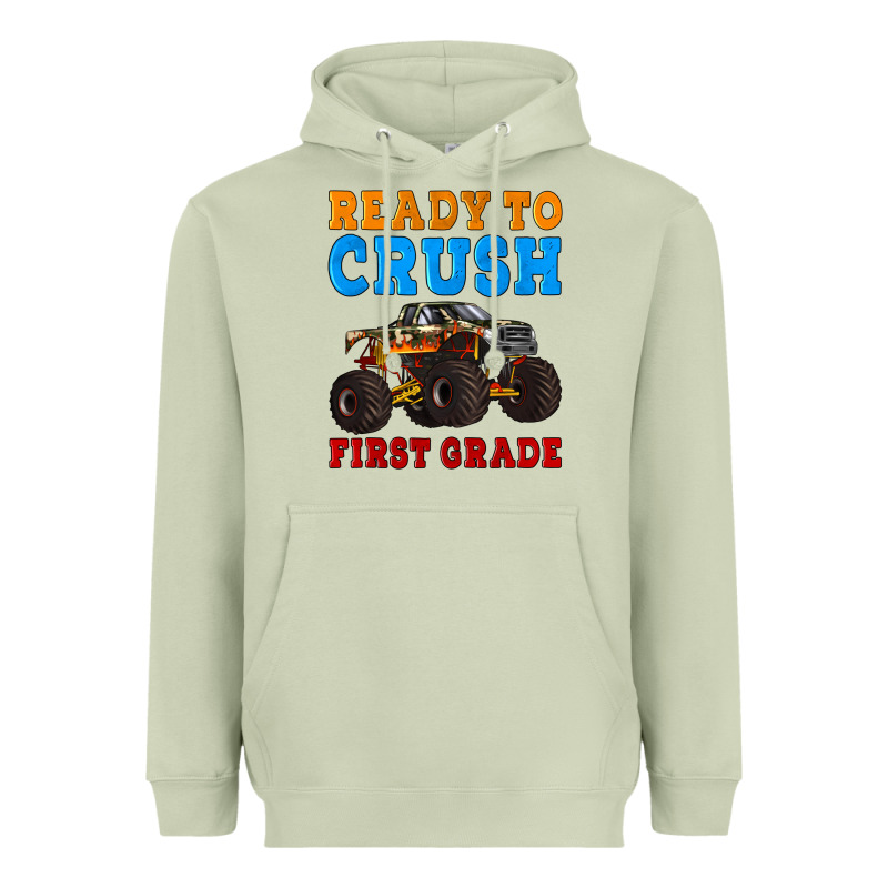 Ready To Crush First Grade Heavyweight Hoodie by Artiststas | Teevron