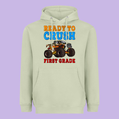 Ready To Crush First Grade Heavyweight Hoodie Designed By Artiststas