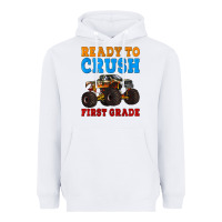 White ready to crush first grade Heavyweight Hoodie - Artiststas