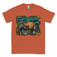 Copper stay wild aztec bison Classic Tee - RanaPortraitStore
