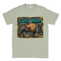 Matcha stay wild aztec bison Classic Tee - RanaPortraitStore
