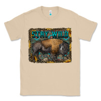 Mushroom stay wild aztec bison Classic Tee - RanaPortraitStore