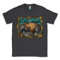 Smoke stay wild aztec bison Classic Tee - RanaPortraitStore