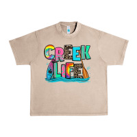 French Oak creek life kayaking Urban Heavy Tee - Zillion Design Studio