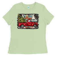Matcha christmas truck Ladies Tee - BarkalooDesign