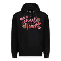 Black sweet heart Premium Hoodie - MaliasSmallBusiness