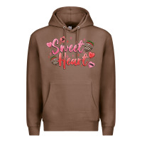 Chestnut sweet heart Premium Hoodie - MaliasSmallBusiness