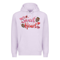 Lilac sweet heart Premium Hoodie - MaliasSmallBusiness