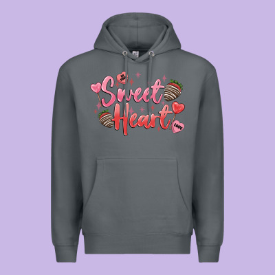 Sweet Heart Premium Hoodie Designed By Maliassmallbusiness