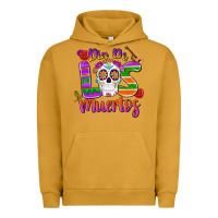 Pigment Peanut Butter dia de los muertos Urban Hoodie - MaliasSmallBusiness
