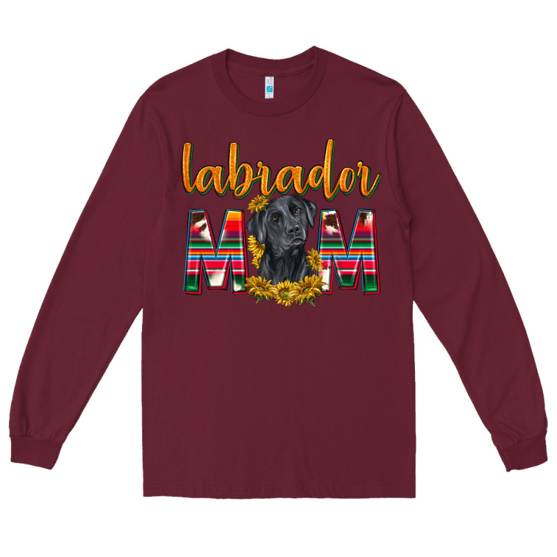 Western Labrador Retriever Mom Long Sleeve Tee by texasbilliewilder | Teevron