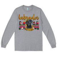 Heather Grey western labrador retriever mom Long Sleeve Tee - texasbilliewilder