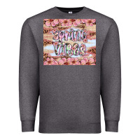 Charcoal Heather spring vibes Premium Sweatshirt - Artiststas