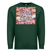 Sports Green spring vibes Premium Sweatshirt - Artiststas