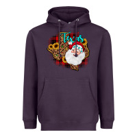 Plum santa texas map Heavyweight Hoodie - JahusDesignShop