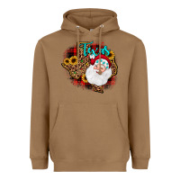 Toasted Coconut santa texas map Heavyweight Hoodie - JahusDesignShop