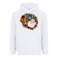 White santa texas map Heavyweight Hoodie - JahusDesignShop