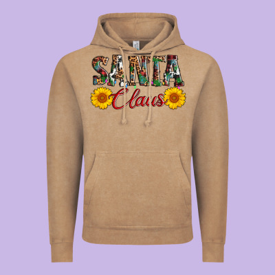Santa Claus Vintage Hoodie Designed By Adodesignshop