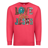 Cardinal love like jesus Premium Sweatshirt - Artiststas