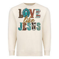 Sandshell love like jesus Premium Sweatshirt - Artiststas