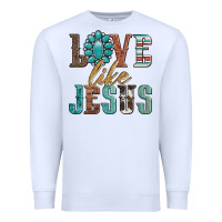 White love like jesus Premium Sweatshirt - Artiststas
