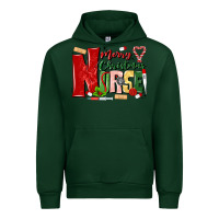 Forest Green merry christmas nurse Urban Hoodie - MaliasSmallBusiness
