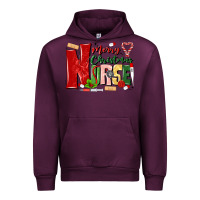 Mauve Wine merry christmas nurse Urban Hoodie - MaliasSmallBusiness
