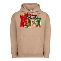Pigment Burro merry christmas nurse Urban Hoodie - MaliasSmallBusiness