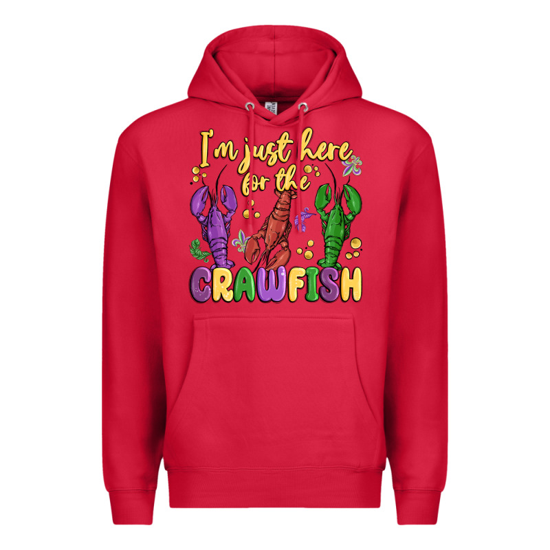 I'm Just Here For The Crawfish Premium Hoodie by MaliasSmallBusiness | Teevron