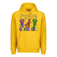 Lemon i'm just here for the crawfish Premium Hoodie - MaliasSmallBusiness