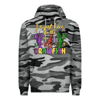 Slate Camo i'm just here for the crawfish Premium Hoodie - MaliasSmallBusiness