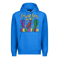 True Royal i'm just here for the crawfish Premium Hoodie - MaliasSmallBusiness