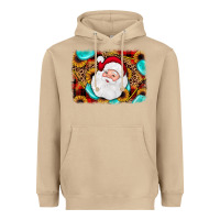 Mushroom santa background Heavyweight Hoodie - JahusDesignShop