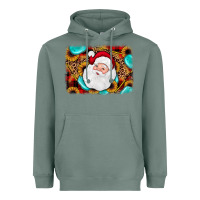 Sage santa background Heavyweight Hoodie - JahusDesignShop