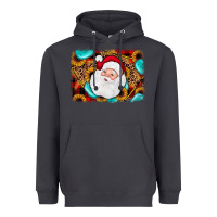 Smoke santa background Heavyweight Hoodie - JahusDesignShop