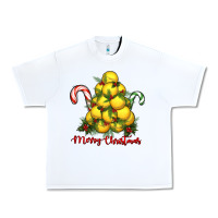 White merry christmas lacrosse Urban Heavy Tee - RanaPortraitStore
