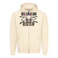 Sandshell halloween sister Zipper Hoodie - CowhideDigitalArt